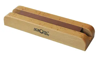 HOROTEC MSA16.204 Деревянная основа для заточки лезвий отверток, Индийский камень