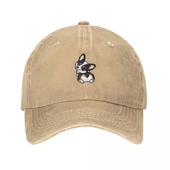 Черная трехцветная ковбойская шляпа Корги, Пляжная шляпа от солнца, Роскошная кепка, Женские шляпы 2023, Мужские